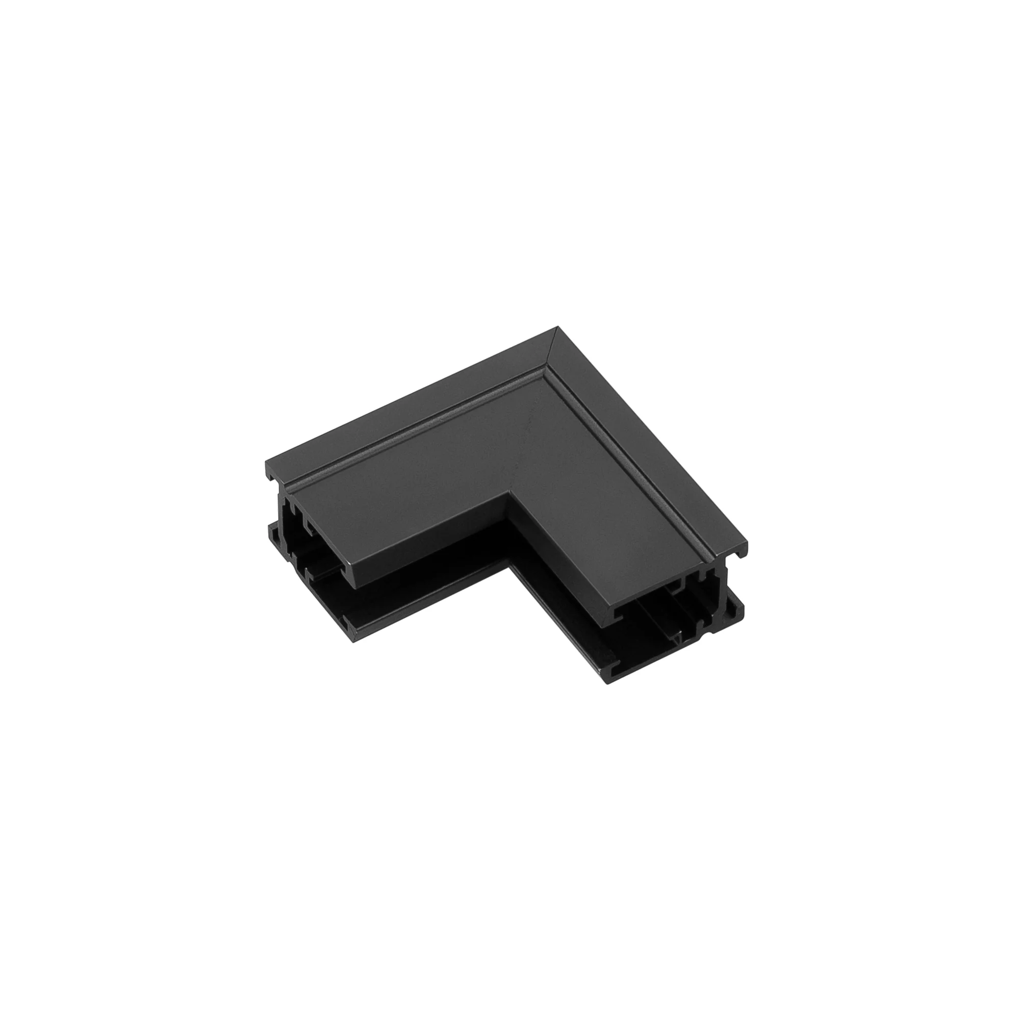 Коннектор угловой MAG-MICROCOSM-CON-L90-INT (BK, внутренний) 044529 - Угловой коннектор для накладного трека MAG-MICROCOSM. DC24V. Материал алюминий. Цвет черный. Размеры 30x30x15мм. Аксессуары для соединения с треком приобретаются отдельно.