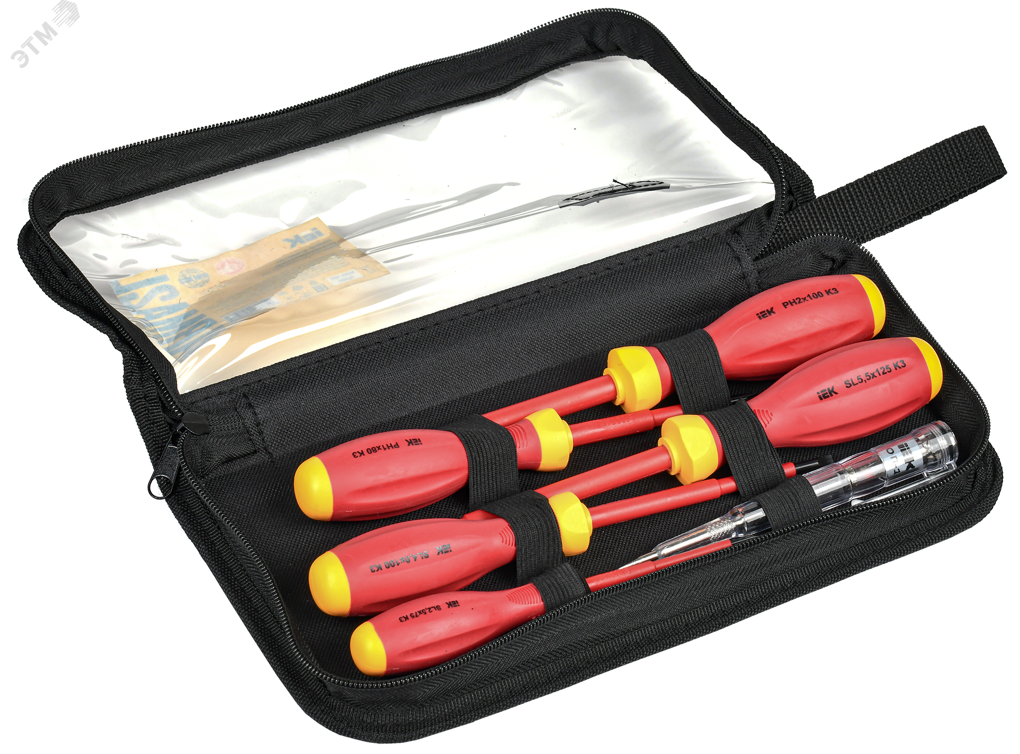 ARMA2L 3 Набор отверток диэлектрических K3 6шт IEK (кр.1компл)