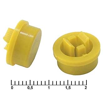 A24 YELLOW - Колпачок для кнопок A24, жёлтый