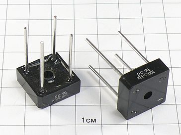 Мост KBPC1001 (10А, 100В)