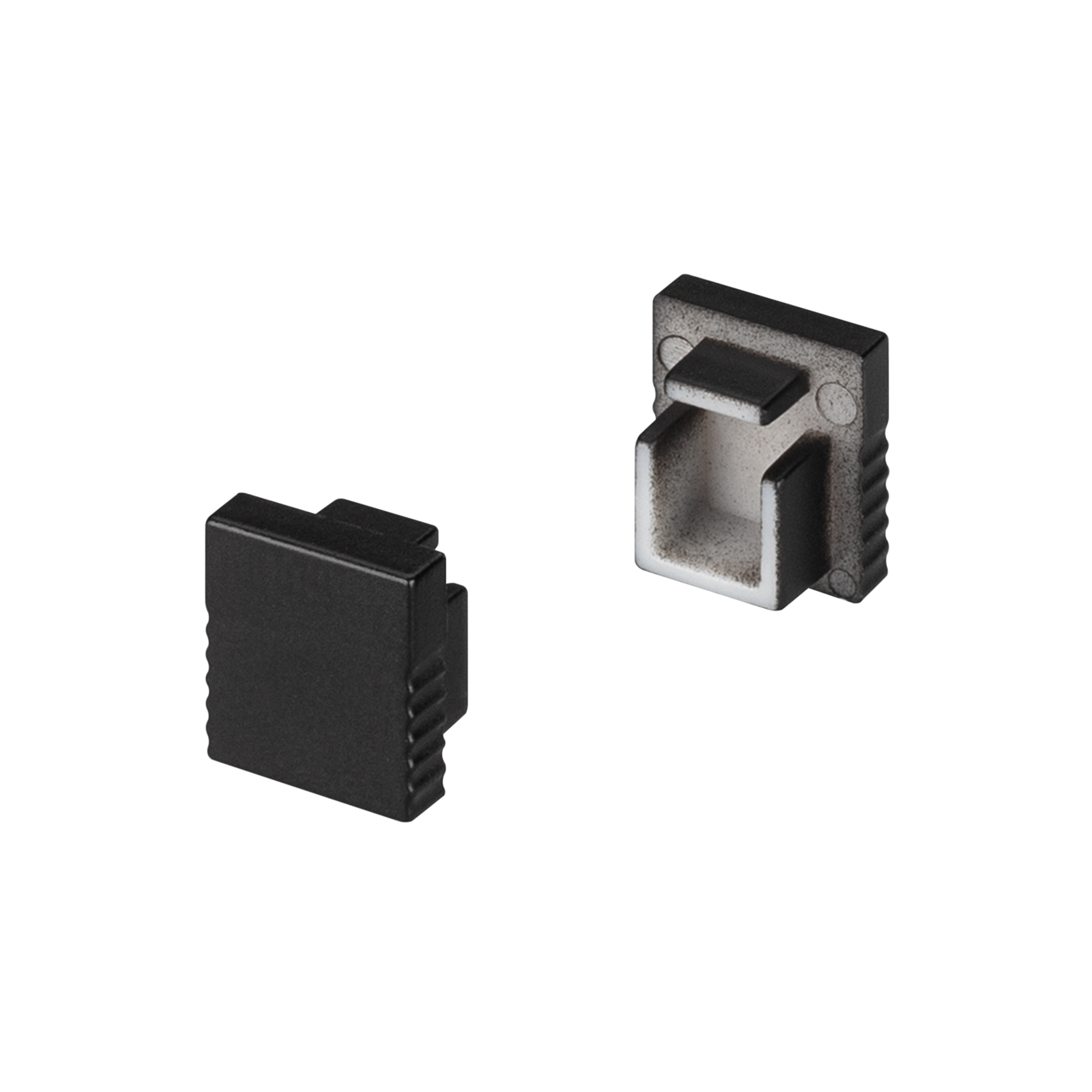 Заглушка SL-MINI-8 BLACK глухая 030517 - Пара заглушек (без отверстия) для профиля SL-MINI-8 BLACK. В комплекте 2 заглушки. Цена за комплект.