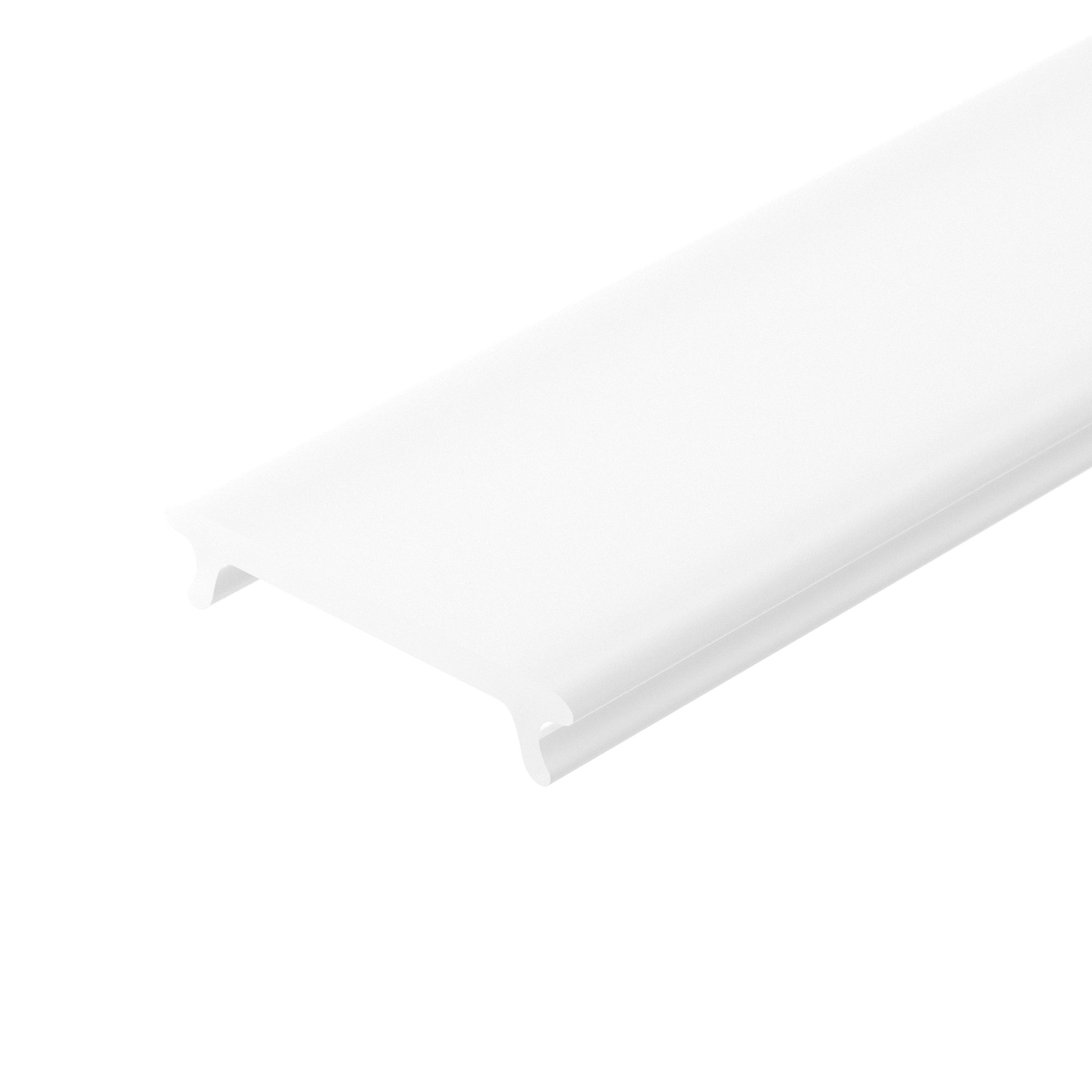 Экран STRETCH-25-WALL-SIDE-10m OPAL-PVC 040517 - Матовый экран для профиля STRETCH-25-WALL-SIDE. Материал PVC. Светопропускание до 48%. Длина 10000 мм. Цена за 1 м.