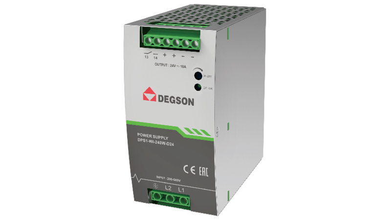 Блок питания DPS1-WI-240W-D48 - Источник питания, однофазный, 48V / 5A / 240W; диапазон входных напряжений: 180 - 550VAC / 254 - 780VDC, монтаж: на DIN рейку, температура окружающей среды –30°C…+70°C