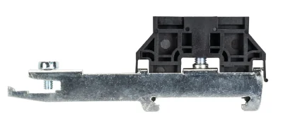 Концевой стопор WE SH 1/35 - Концевой стопор на рейку DIN35, тип зажима: винт, оцинкованная сталь, с держателем шины (нейтральной), односторонний, тип WE SH 1/35,