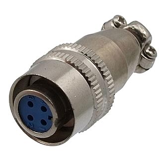 XS9-4(ZN) CABLE JACK - Разъем быстрого соединения, 4-х контактый