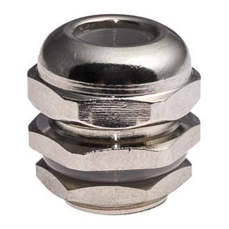 LDM12X1.5 - Кабельный ввод ZTM-ELECTRO LDM12X1.5, никелированная латунь