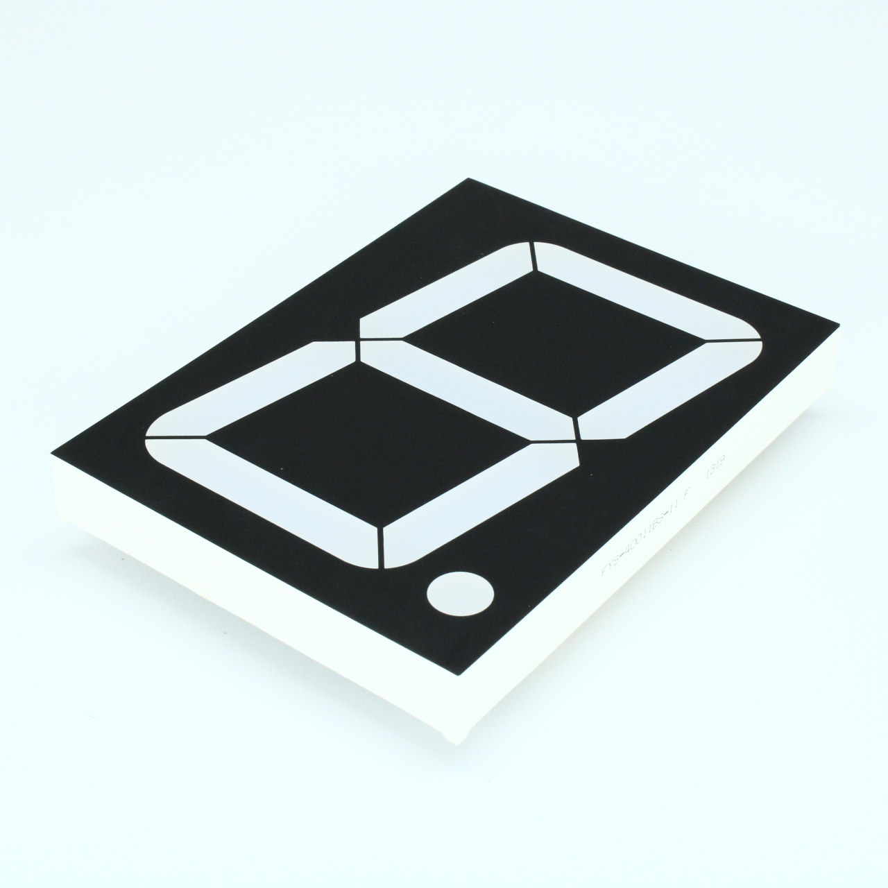 FYS-40011BS-11 - 1 разрядный индикатор 101,6мм/красный/660нм/15-20мкд/ОА