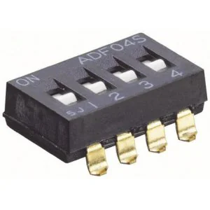 1825059-6 - Переключатель DIP Switches; Конфигурация: SPST; Контакты: 2; Шаг: 2.54