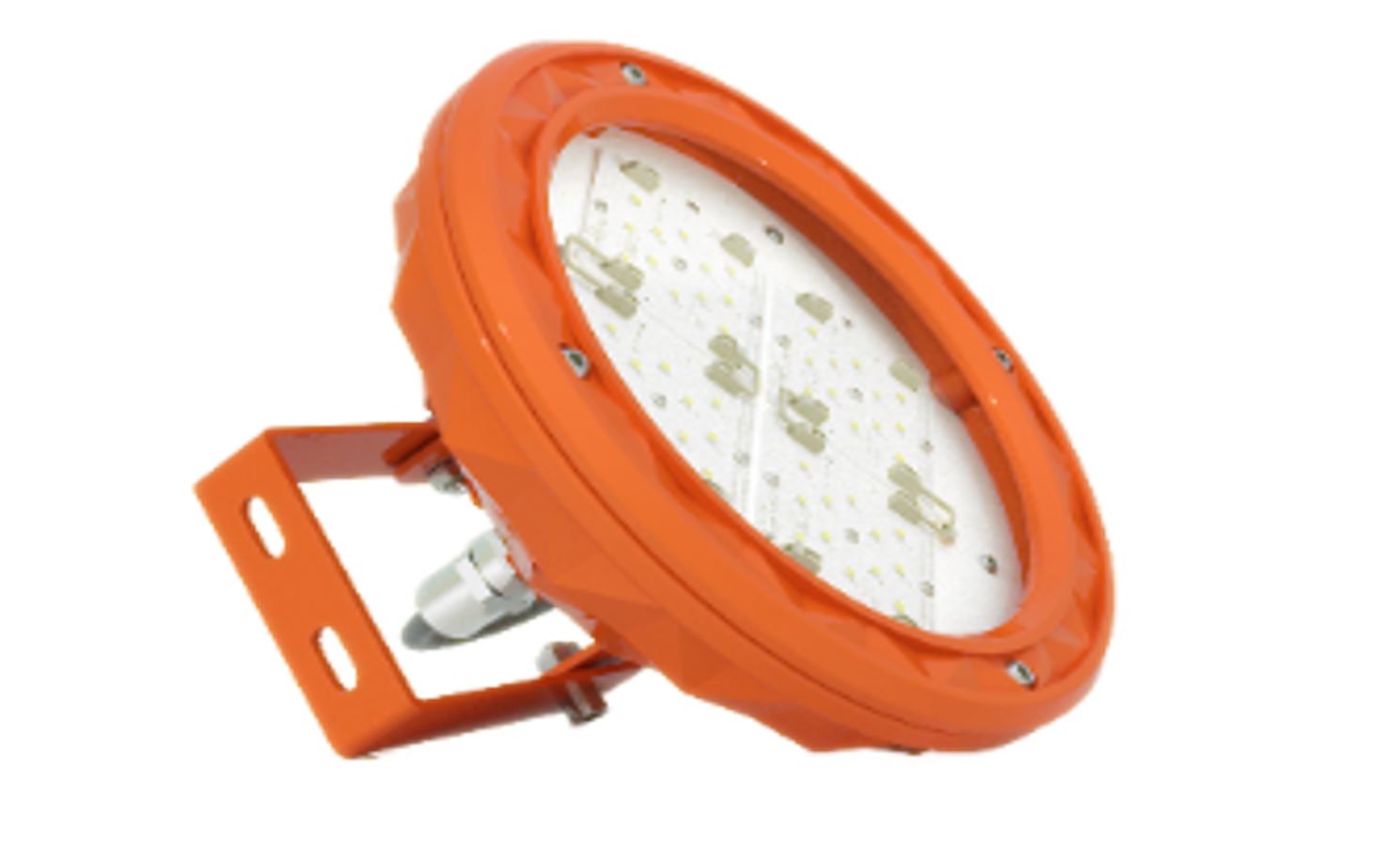 Урал Ex1 01-030-002-С-220VAC-КСС Д-КРВ (2КВВБ-2ЗГ) - Взрывозащищенный светильник "Урал", маркировка взрывозащиты 1Ex mb IIC T6 Gb X, мощность 30 Ватт, тип крепления светильника: скоба, номинальное напряжение: 220VAC, кривая силы света Д, с монтажной короб