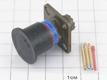 Розетка СНЦ144К-3/9РО11-AWП "5"