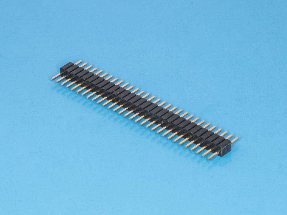 PLL1.27-30 - Штыревой соединитель 1х30 шаг 1,27мм