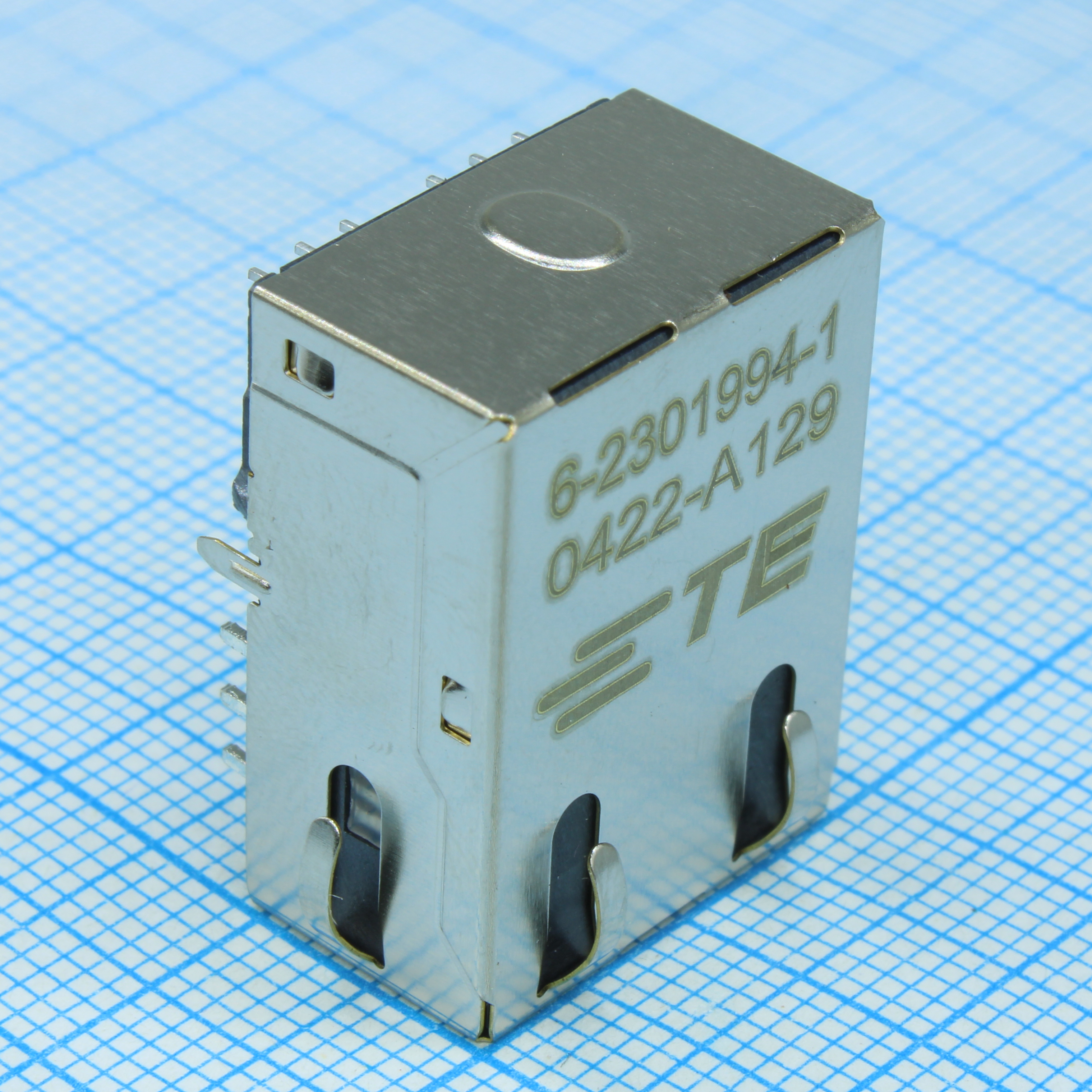 6-2301994-1 - Модульные соединители / соединители Ethernet 1GB LED 1X1 INV (LOW)