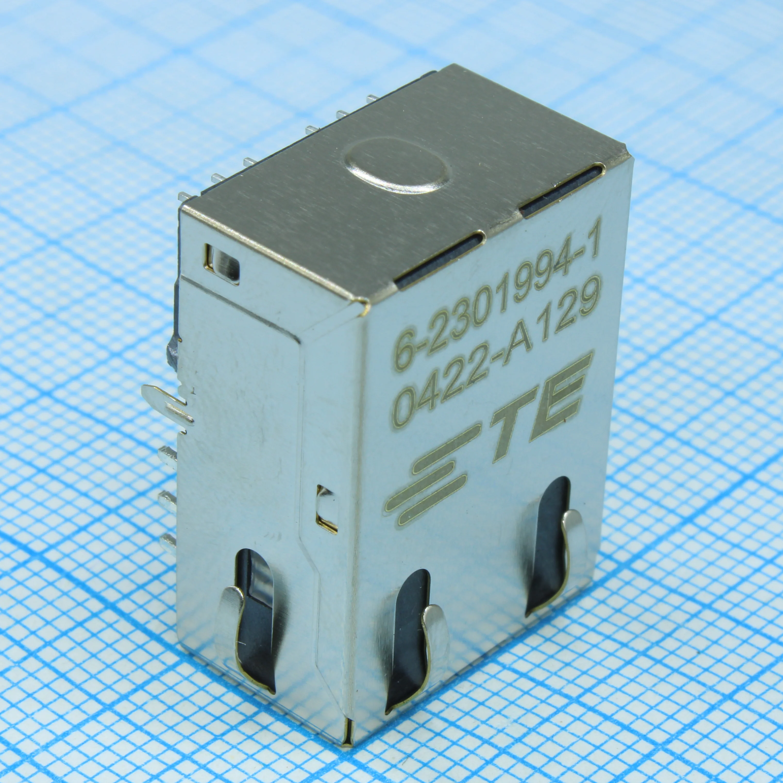 6-2301994-1 - Модульные соединители / соединители Ethernet 1GB LED 1X1 INV (LOW)