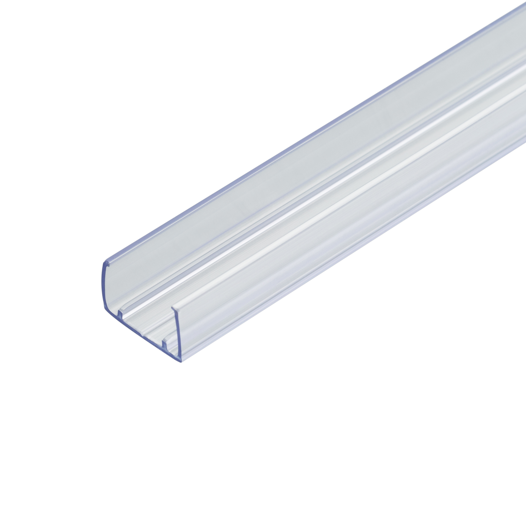 Профиль COB-GERM-8-L1000 032363 - Профиль из прозрачного пластика для крепления герметичных лент COB (PL60/PL90) сечением 12х10 мм. Надежно фиксирует ленту, не требует использования 3М скотча для приклеивания. Размеры 1000х13.8х9.5мм. Цена за 1 м.