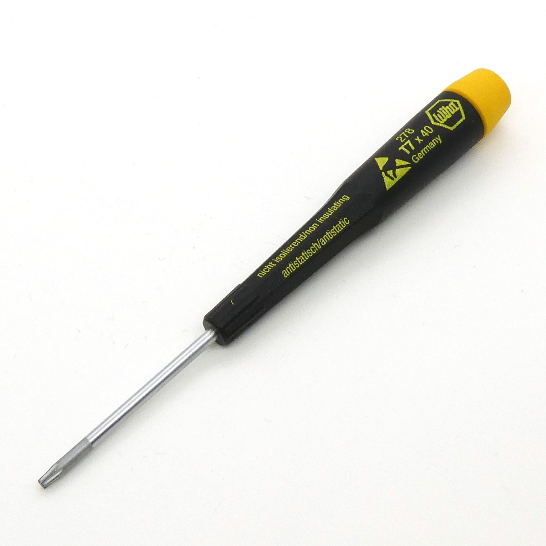 Отвертка 278  T7x40 - Отвертка  с крутящимся колпачком. Круглое жало