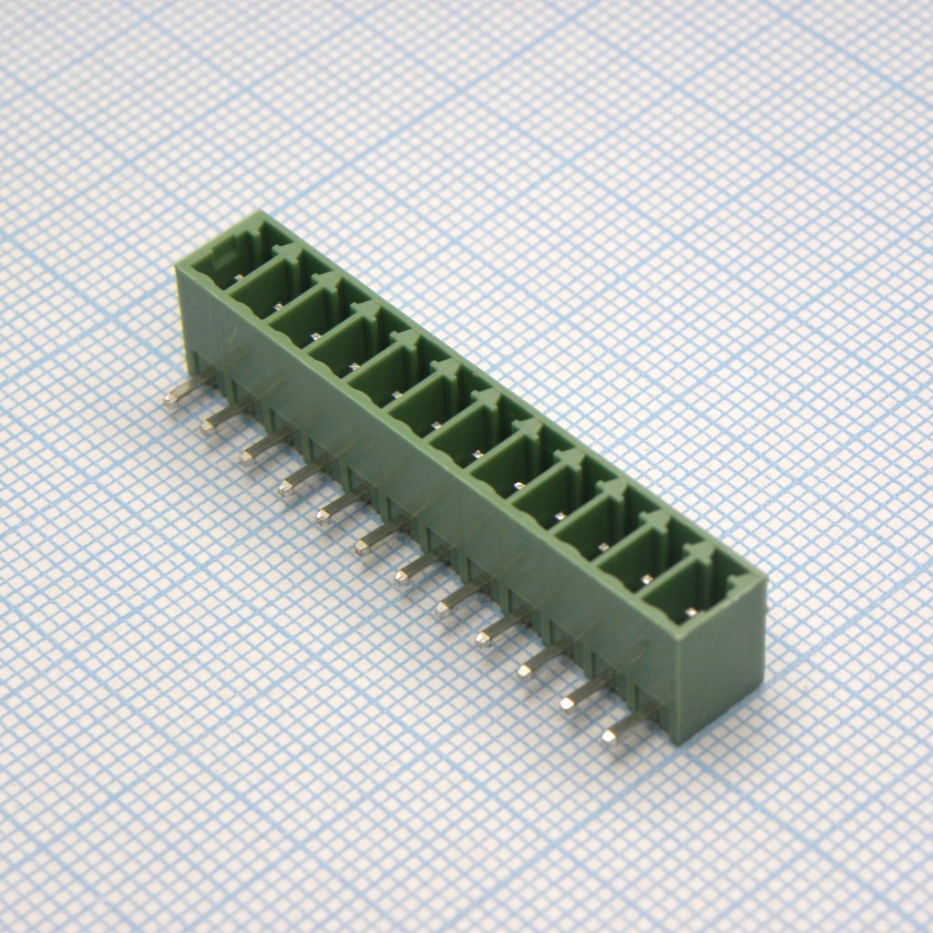 15EDGRC-3.5-12P-14-00A(H) - Разъемный клеммный блок на плату, 12 контактов. Серия 15EDGRC-3.5