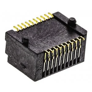 1888247-1 - Разъем I/O, 20 контакт(-ов), Гнездо, SFP, Поверхностный Монтаж, Монтаж на Печатную Плату