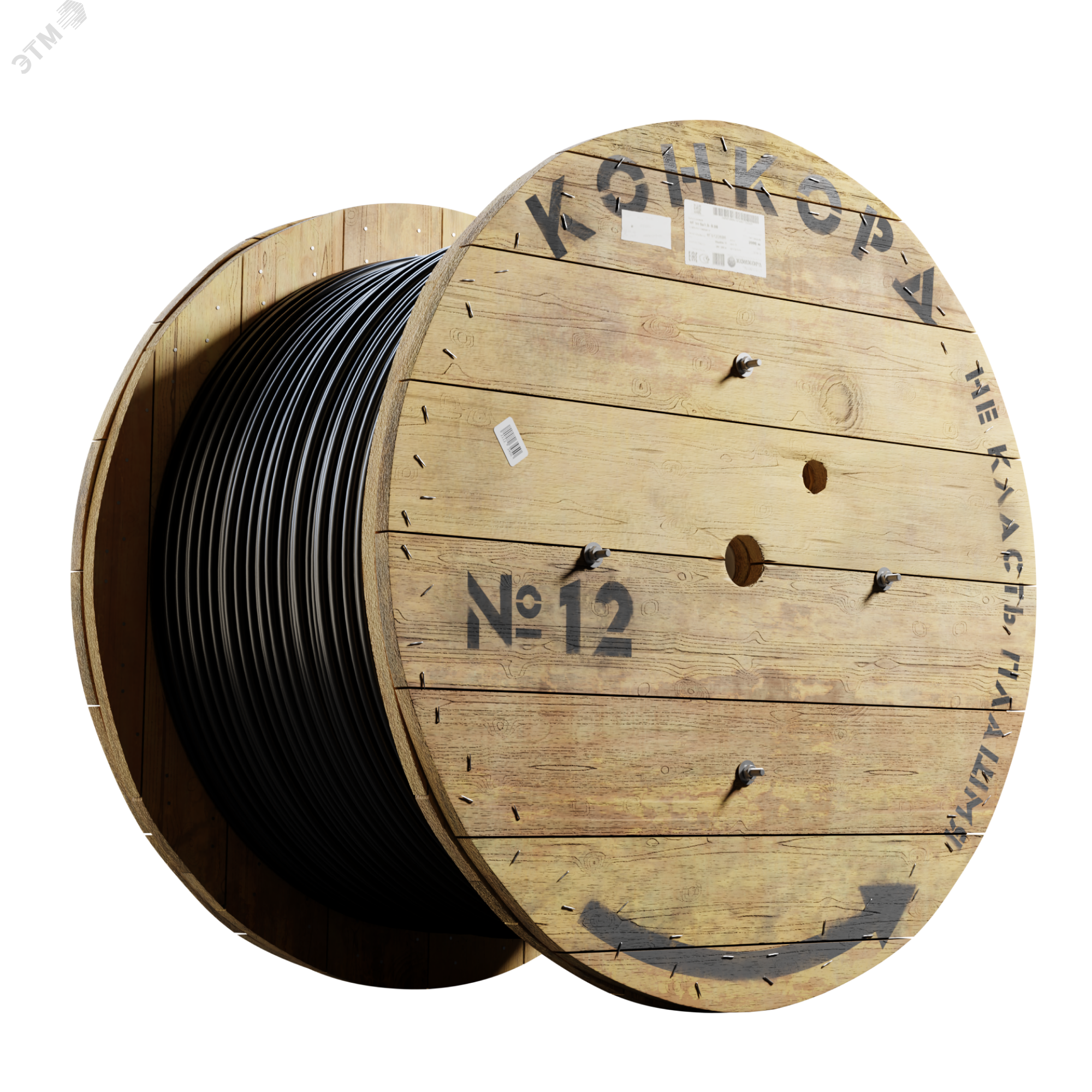 Кабель КГ-ХЛ 3х6+1х4 (N) 220/380-3 (м) 91