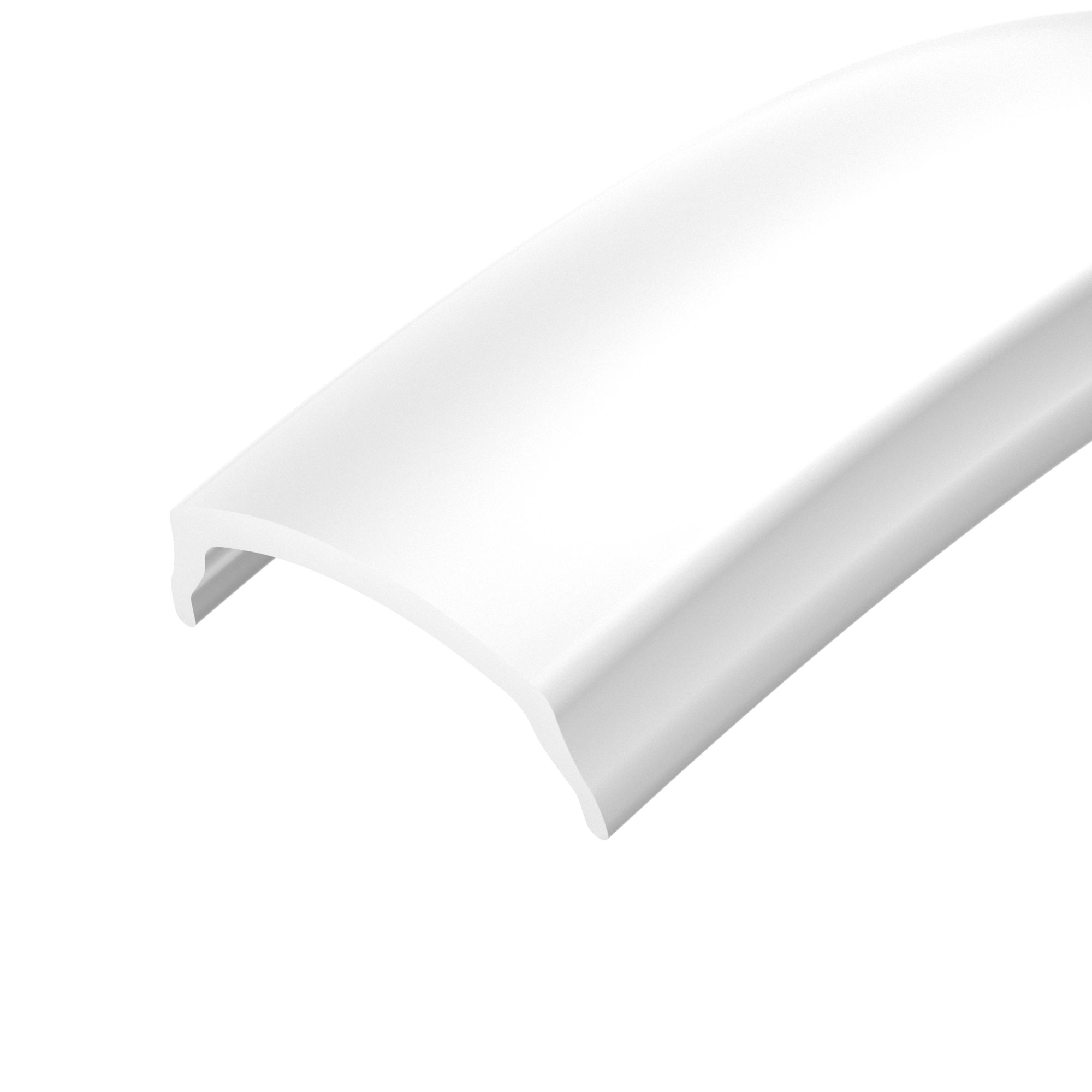 Экран ARH-BENT-W11-2000 Opal 023605 - Матовый экран (PC) для профиля ARH-BENT-W11-2000 ANOD. Светопропускание до 43%. Длина 2000мм. Цена за 1м.