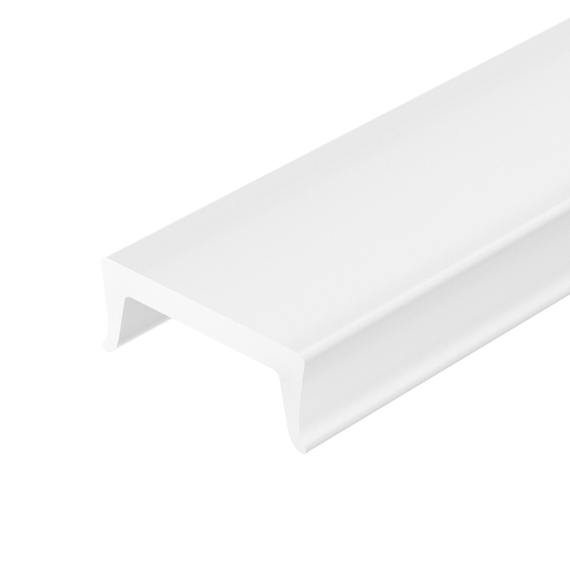 Экран FANTOM-W12-2000 OPAL 040483 - Матовый гибкий экран к профилю FANTOM-BENT-1212. Материал -пластик. Длина 2000мм. Цена за 1м. Светопропусканиие до 60%.