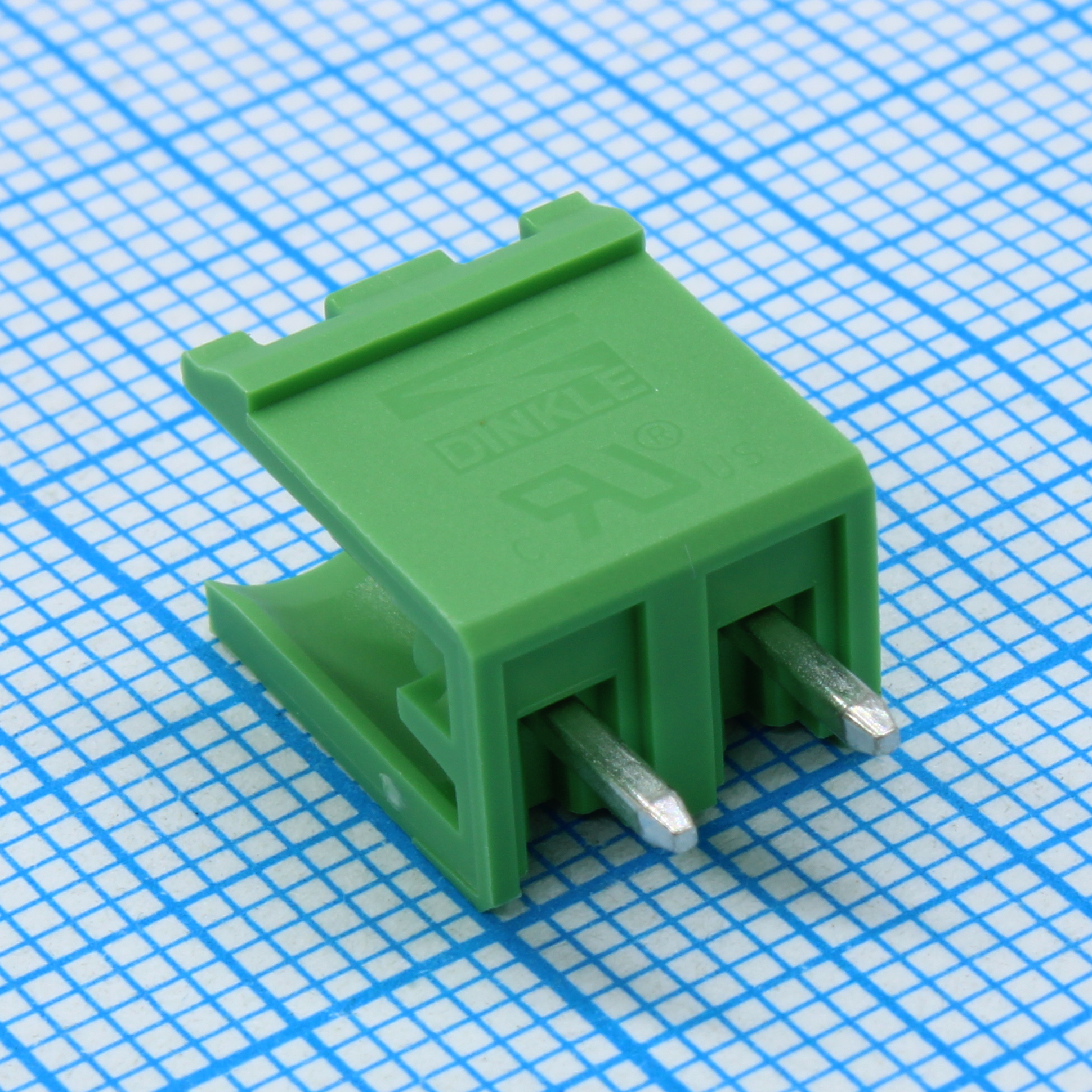 5EHDV-02P - Колодка клеммная (розетка) на плату 2 контакт(ов) шаг 5.00 мм 300В 15А
