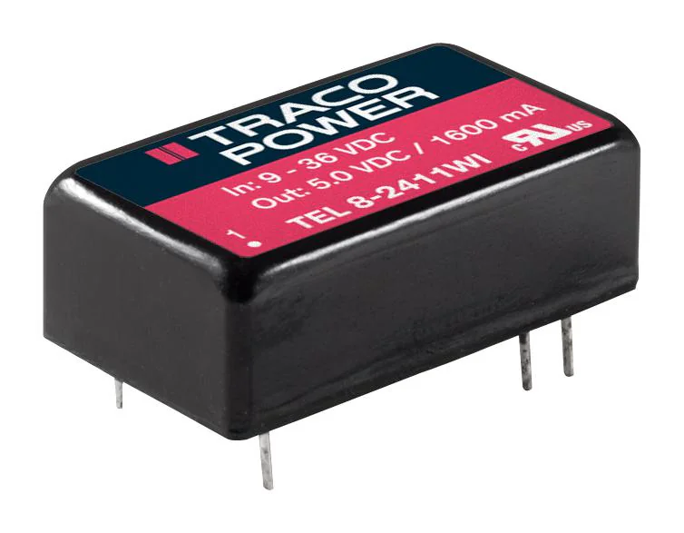TEL 8-2411WI - Преобразователь DC/DC на печатную плату изолированный 5В 8Вт