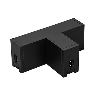 Коннектор тройной NEO-CLIP-38-CON-T-BK 026846 - Коннектор тройной для системы CLIP 38мм. Металл, цвет черный. Размеры LxWxH 162x100x64мм.