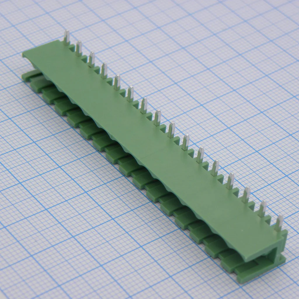 2EDGR-5.0-16P-14-00A(H) - Разъемный клеммный блок на плату, 16 контактов. Серия 2EDGR-5.0