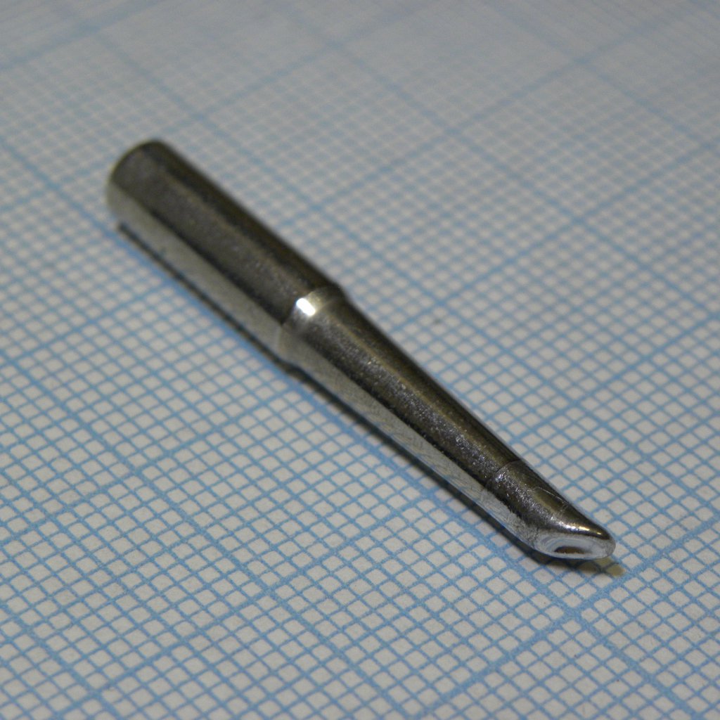 М20-DC-02 - Жало паяльное износостойкое, миниволна, 2.5мм