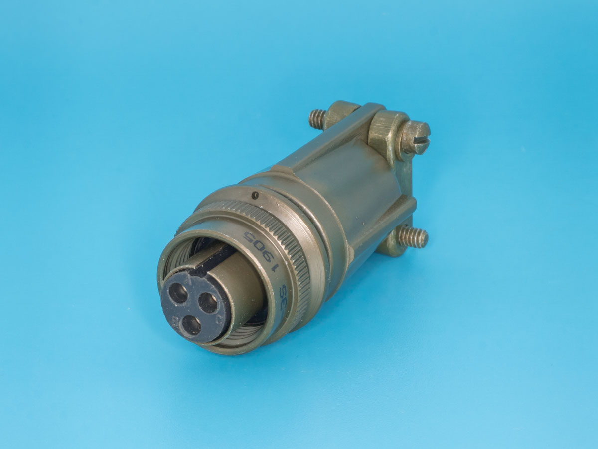 MS3106E-10SL-3S - Разъём серии MS  3 контакта, гнездо на кабель