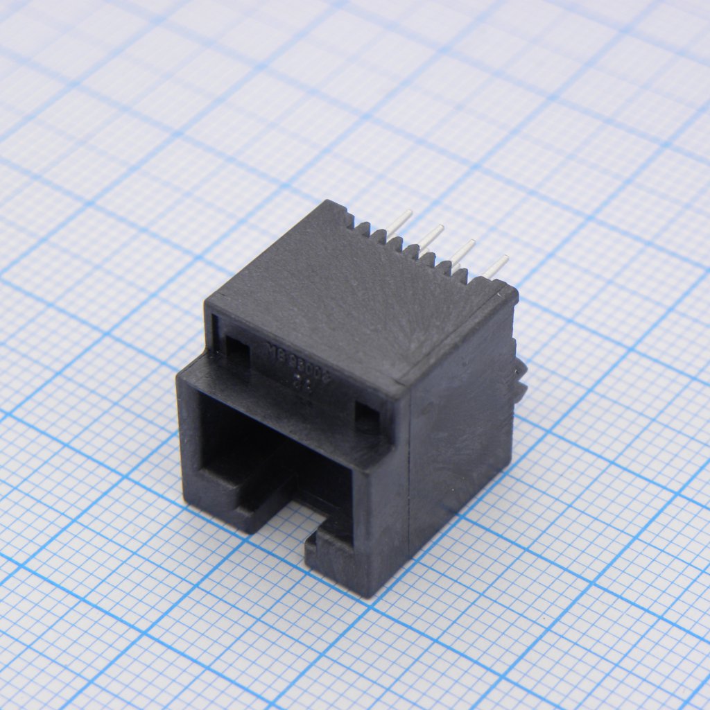 955032881 - Модульный разъем, Cat3, RJ45, Гнездо, 8 контакт(-ов), 8 вывод(-ов), Серия 95503, Cat3