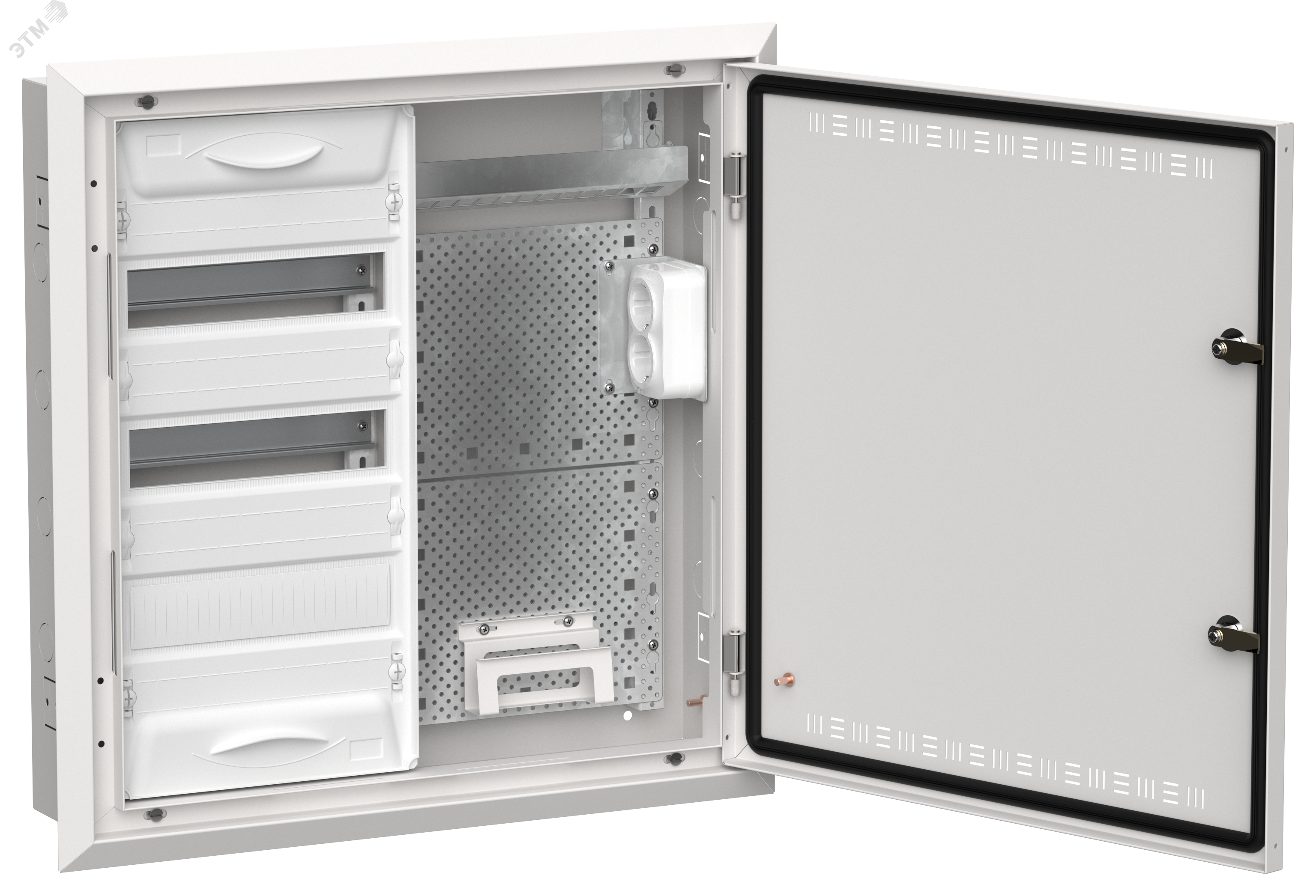 TITAN 5 Корпус комбинированный ЩРв-36 (2х36) белый IEK TI5-51-V-2X036-30