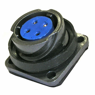 FQ18-4PIN ZK - Блочная розетка, 4 контакта