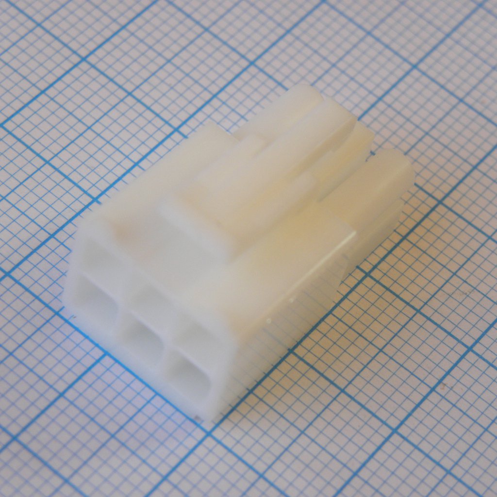 KLS1-XM1-4,5-2X3-MH - гнездо, шаг 4.5мм 6А 300В, требуются контакты L-KLS1-XM1-4.50-FT