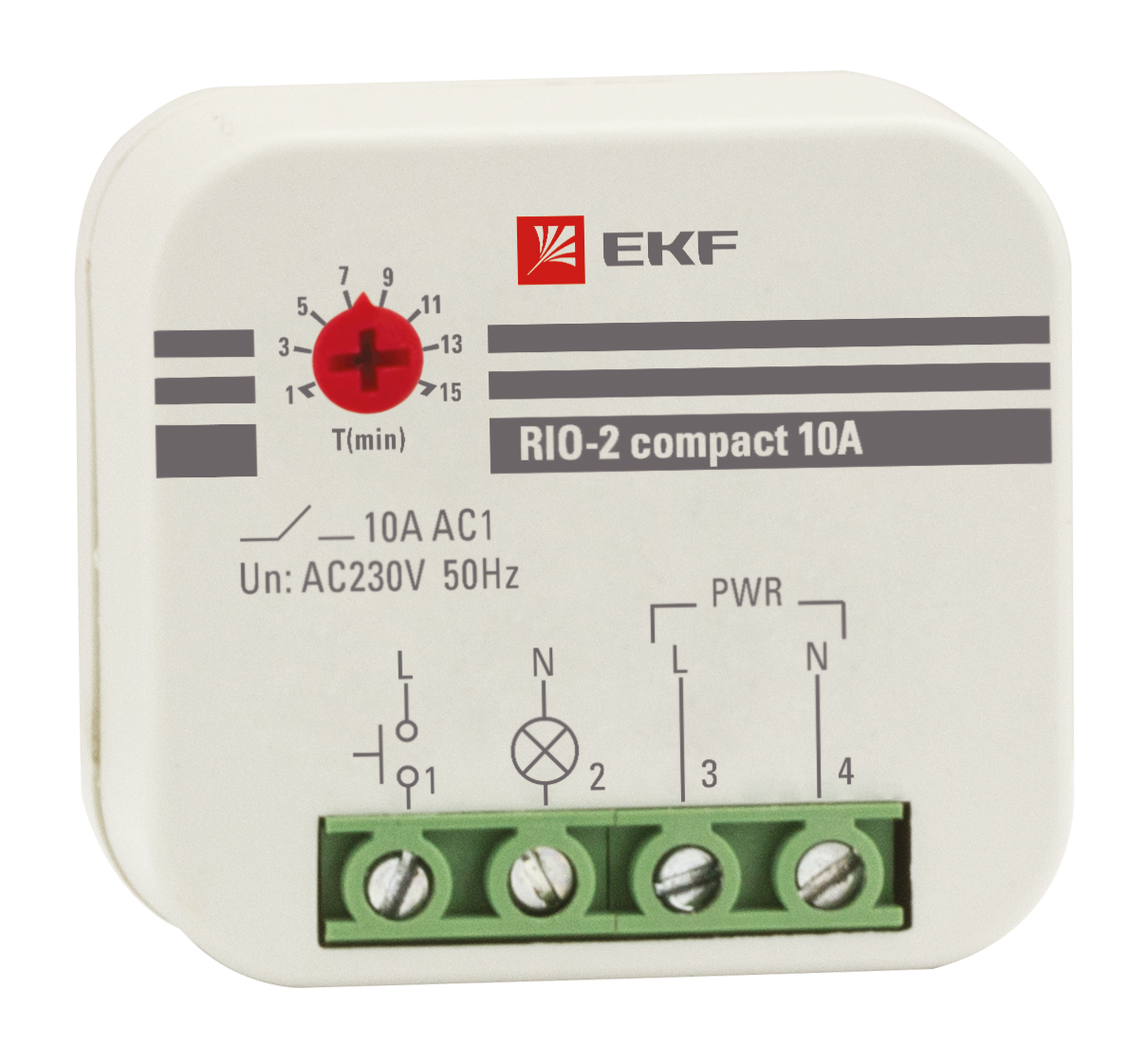 Импульсное реле RIO-2 compact 10А PROxima rio-2k-10