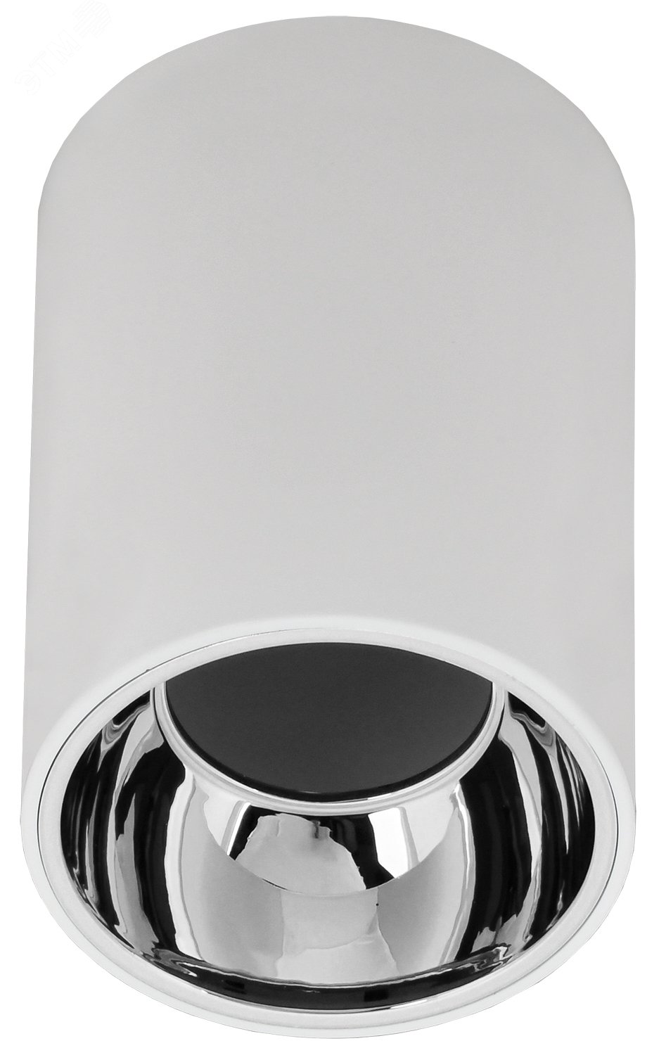 Светильник 4111 накладной поворотный GU10 бел./хром пласт. LT-UPB0-4111-GU10-1-K23