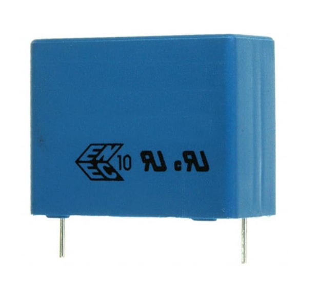B32924C3475M - Конденсатор пленочный помехоподавляющий X2 4.7мкФ 630В постоянного тока/305В пик-пик ±20% (31.5х18х33мм) радиальный пластиковый прямоугольный корпус