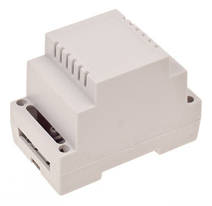 Z102J PS - Корпус пластиковый на DIN рейку, светло-серый