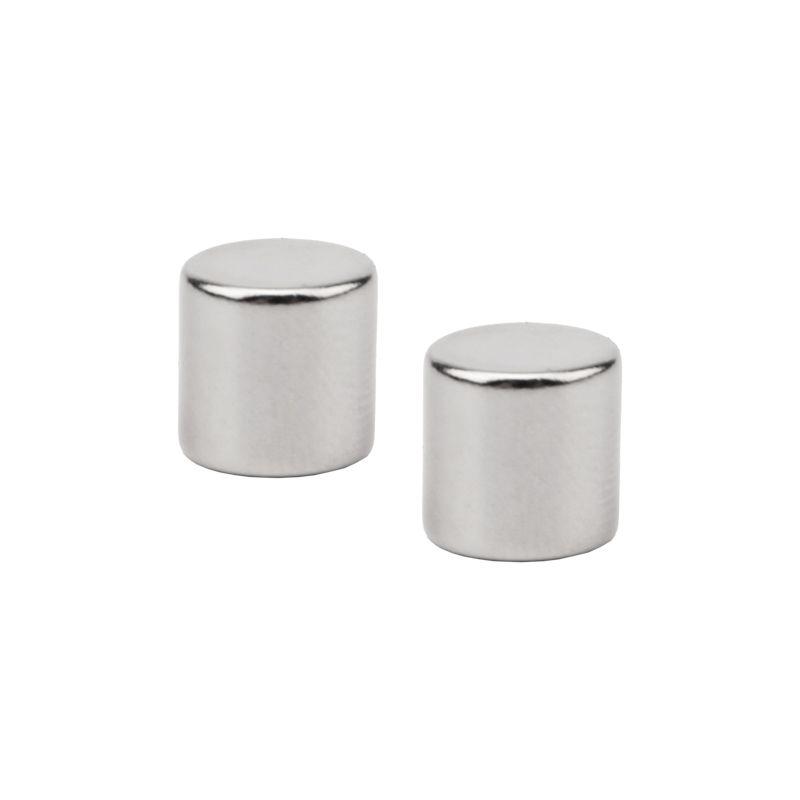 Магнит неодимовый диск 10х10мм сцепление 3.7 кг (блист.2шт) 72-3115 - Магнит неодимовый