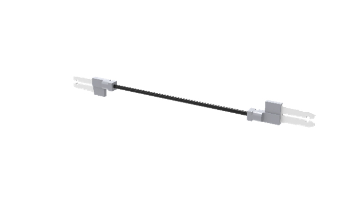 Соединительная перемычка 225311 - Соединительная перемычка, проводная, L=60 мм, для клемм 225…