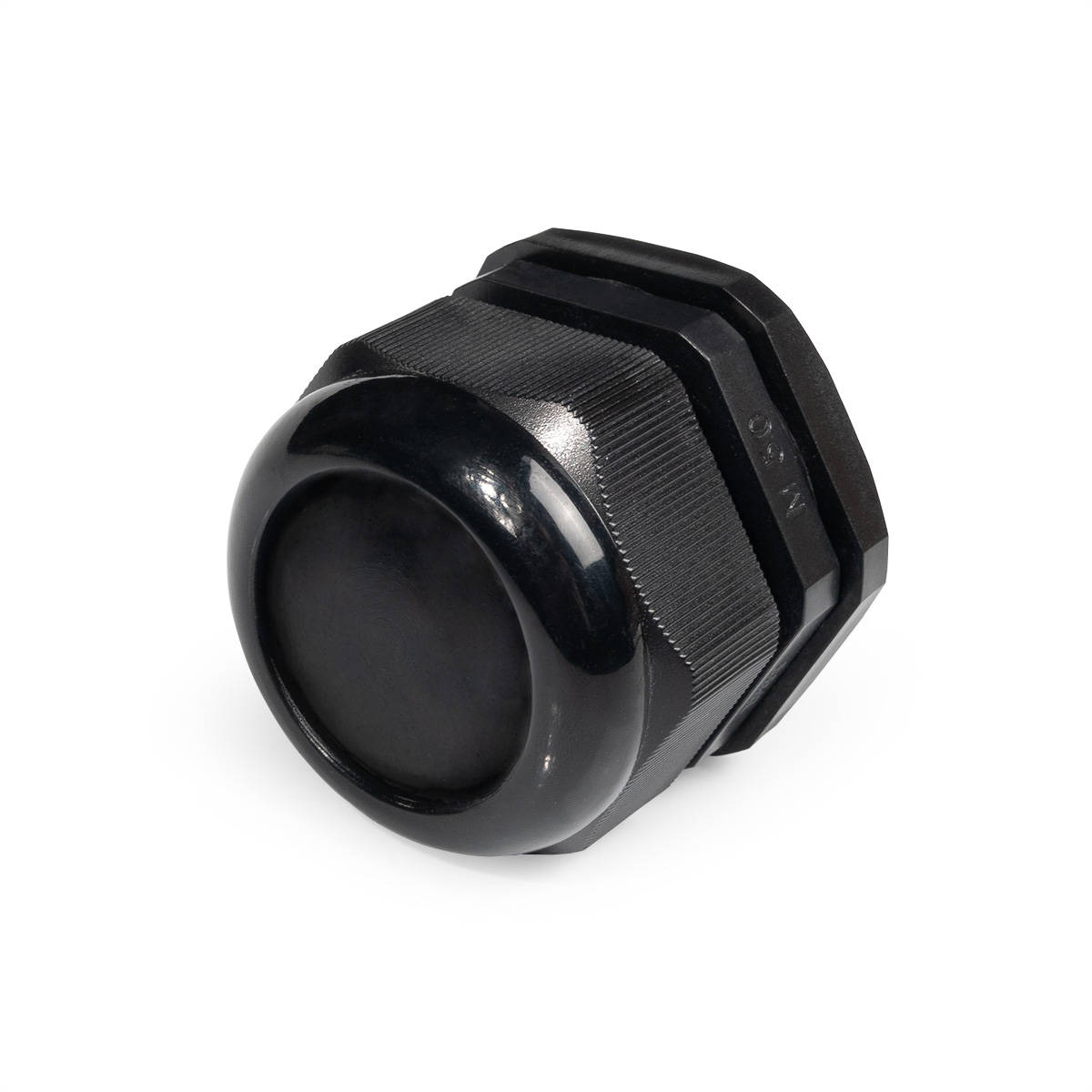 M50 (32-38 мм) - Ввод кабельный герметичный пластиковый с метрической резьбой М50х1,5, нейлон 6.6, IP68 для кабелей и проводов диаметром от 32 до 38 мм в корпусах щитового электрооборудования