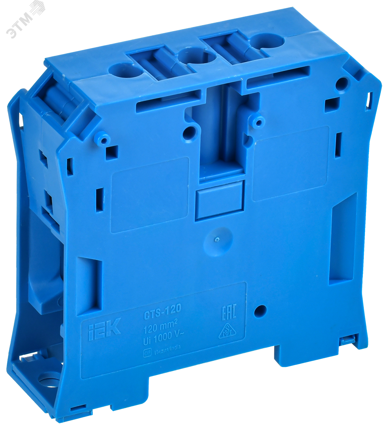 Колодка клеммная CTS 120мм2 синяя YCT10-00-K07-120