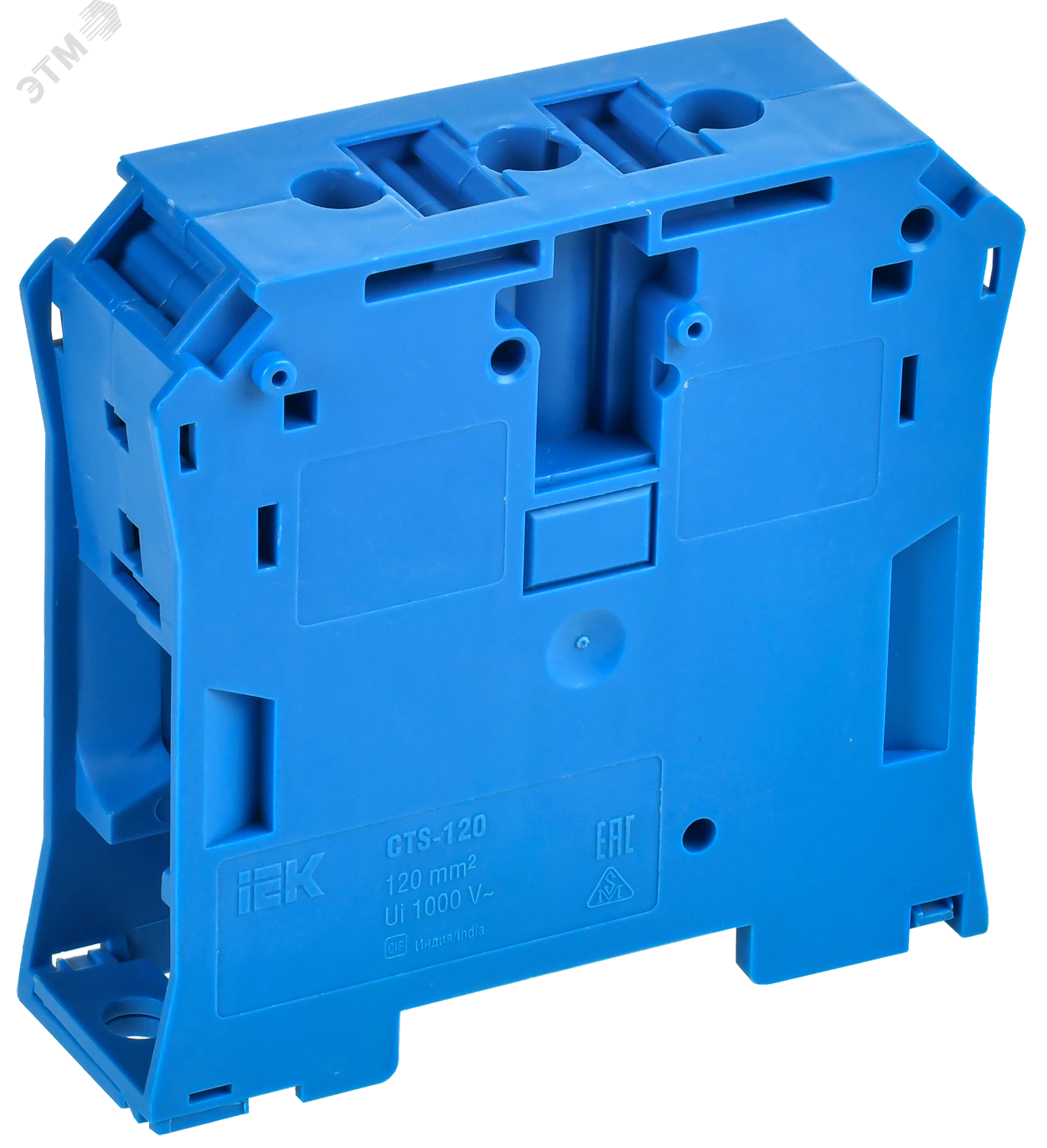 Колодка клеммная CTS 120мм2 синяя YCT10-00-K07-120