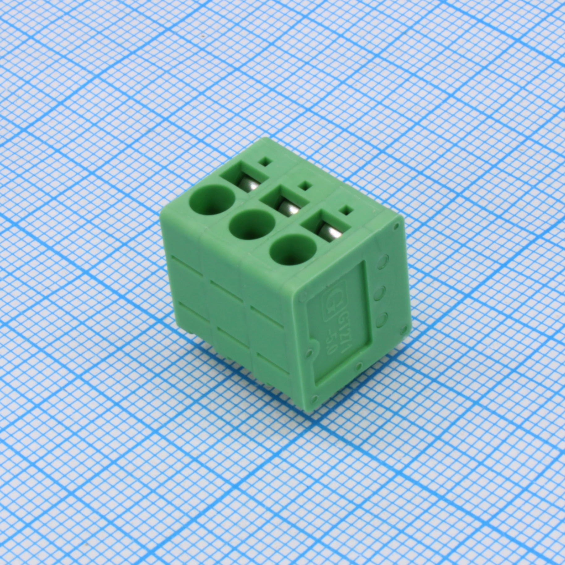 GT271V-5.0-03P-14-00 - Нажимной безвинтовой клеммный блок 3 контакта. Серия GT271V-5.0