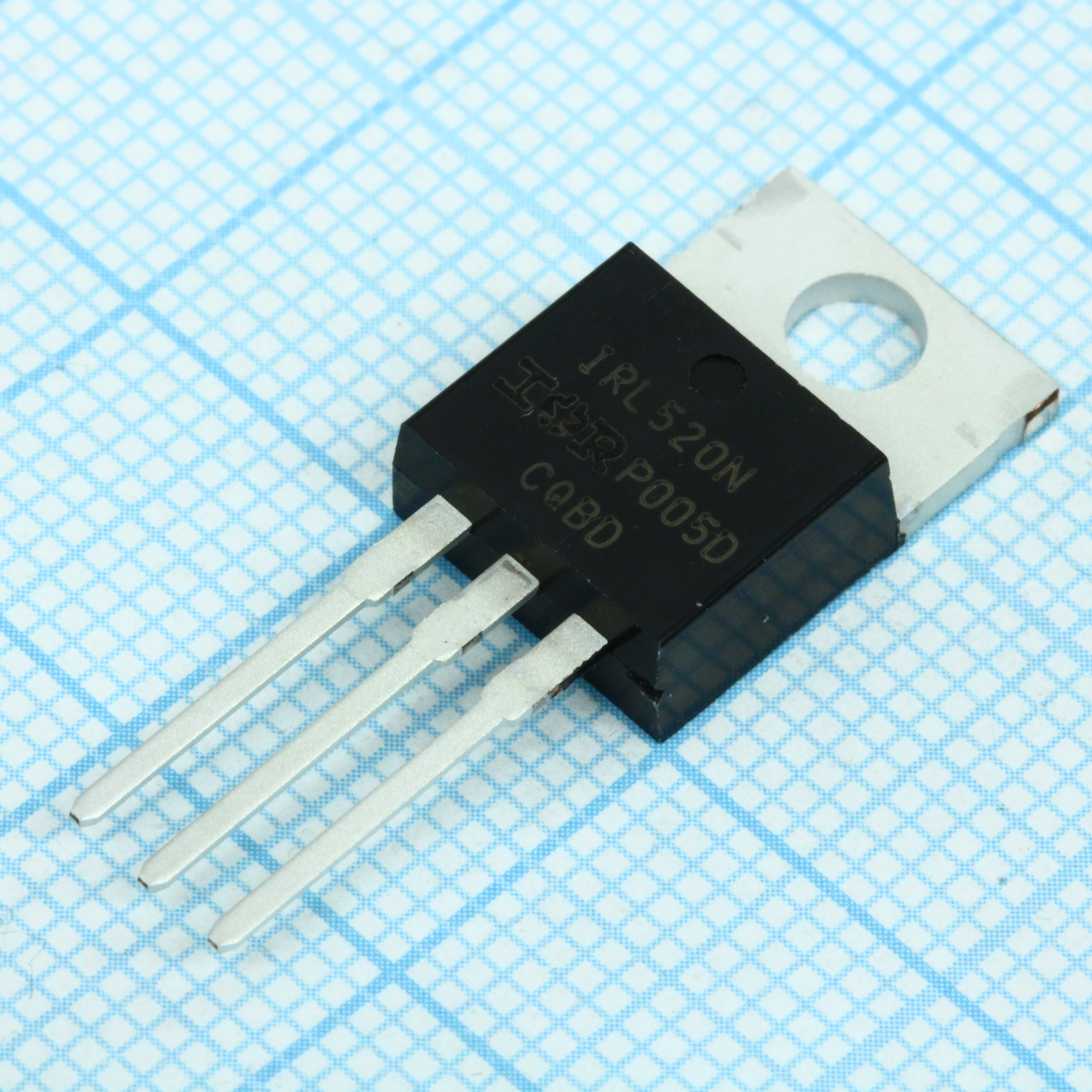 IRL520NPBF - Транзистор полевой MOSFET N-канальный 100В 10А 48Вт, 0.18 Ом