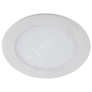 LED 1-9-4K Светильник светодиодный круглый LED 9W 220V 4000K (30/840) Б0017487