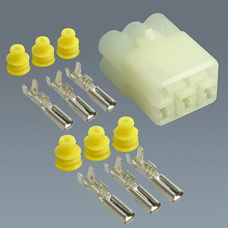 DJ7065F-2.2-21 - Разъем авт. соединитель DJ7065F-2.2-21, 12/ 24 (DC) В