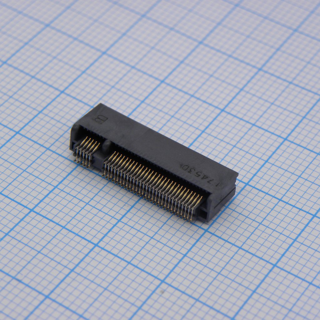 2199230-3 - Разъем Card Edge SKT 67 контактов 0.5мм для поверхностного монтажа лента на катушке