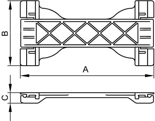 TR-ER 120 Фиксатор кабеля 07715R