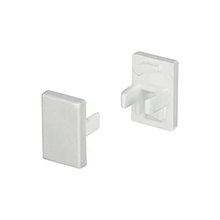 Заглушка SL-MINI-8-H12 глухая 024477 - Пара заглушек (без отверстия) для профиля SL-MINI-8-H12. В комплекте 2 заглушки. Цена за комплект.